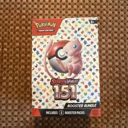 Pokemon TCG Scarlet and Violet 151 Booster Bundle New Sealed - Image 1