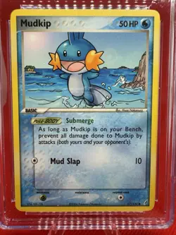 Mudkip EX Crystal Guardians CGC 10 GEM MINT Pokemon TCG 2006 Vintage - Image 2