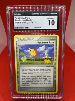 CGC GEM MINT 10 Pokemon Park 010/017 POP Series 2 Pokemon TCG 2005 Vintage - Image 1