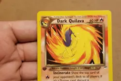 POKEMON TCG 1ST EDITION DARK QUILAVA 39/105 ◇ UNCOMMON NEO DESTINY VINTAGE NM - Image 2
