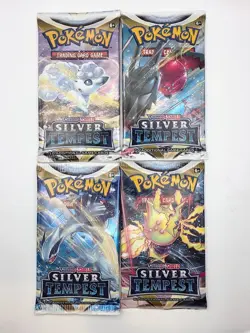 10 Pokemon TCG SWSH Silver Tempest Booster Packs Factory Sealed (Random Art) - Image 2