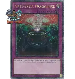 Yugioh! 1x Anti-Spell Fragrance RA02-EN076 Quarter Century Secret Rare 1st Ed NM - Image 1