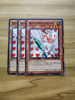 Yu-Gi-Oh! - Injection Fairy Lily 3X - Complete Playset - Image 1