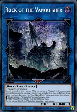 Rock Of The Vanquisher - Prismatic Secret 1st Edition MP24-EN141 - NM - YuGiOh - Image 1