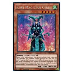 Kiwi Magician Girl MVP1-ENS16 Near Mint Yu Gi Oh! | 1st Edition | Secret Rare - Image 1