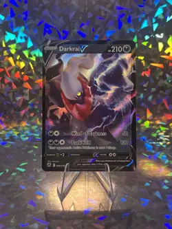 Darkrai V 098/189 Holo Ultra Rare Astral Radiance Pokemon TCG Card - Image 1