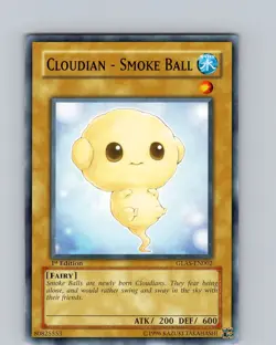 Yu-Gi-Oh TCG Cloudian - Smoke Ball GLAS-EN002 1st Edition Common Card LP-NM - Image 1