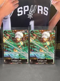 One Piece Card Game - Trafalgar Law P-038 Promo English (Lot Of 2) - Image 1