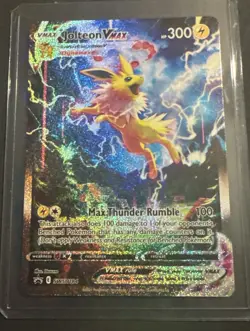 Jolteon VMAX SWSH184 SWSH: Sword & Shield Promo Cards Holo - Image 1
