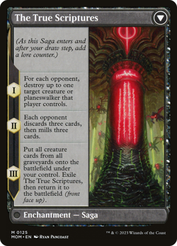 NM March of the Machine [MOM] Sheoldred // The True Scriptures MTG Single Card - Image 2