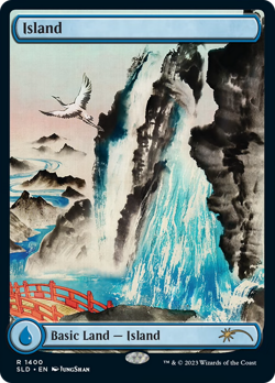 NM Secret Lair Drop [SLD] Island MTG Single Card - Image 1