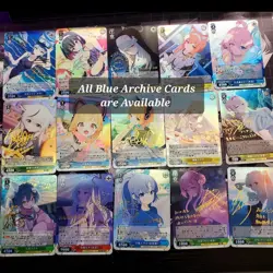 DIY Weiss Schwarz Asuma Toki Blue Archive BAV/W112-108SP SP Signed Japan NM Card - Image 5