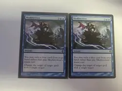 Magic the Gathering X2 Misdirection Conspiracy Card Regular Lightly Played - Image 1