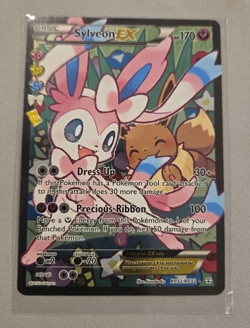 Pokemon Sylveon EX Generations Radiant Holo Full Art Ultra Rare Card RC32/RC32 - Image 1