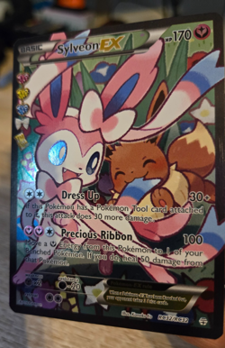 Pokemon Sylveon EX Generations Radiant Holo Full Art Ultra Rare Card RC32/RC32 - Image 2
