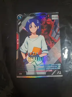 SHUJI ITO FQ02-071 M Gundam Arsenal Base Card GQuuuuuuX Master Foil - Image 1