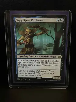 Sygg, River Cutthroat Commander: Zendikar Rising Magic: the Gathering Lightly Pl - Image 1