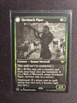 Innistrad: Double Feature Howlpack Piper #472 MTG NM - Image 1