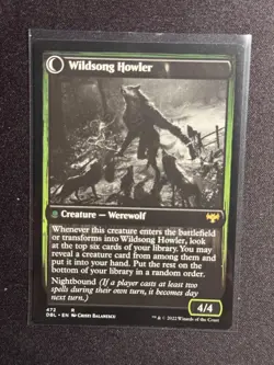 Innistrad: Double Feature Howlpack Piper #472 MTG NM - Image 2
