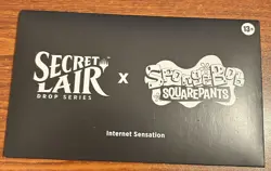Secret Lair Drop Series SpongeBob Squarepants Internet Sensation Non Foil Sealed - Image 1