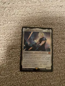 Cloud, Midgar Mercenary Final Fantasy Foil - Image 2