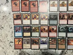Mtg Sliver Lot x50 Magic The Gathering Sliver Lot Winged Muscle Sinew Sliver LP - Image 3