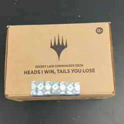 MTG Magic The Gathering - HEADS I WIN, TAILS YOU LOSE - Sealed Secret Lair Deck - Image 1