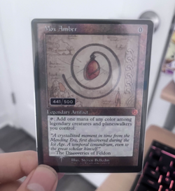 Mox Amber Serialized (441/500) Magic: The Gathering TCG - Image 3