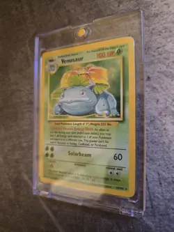 Pokemon TCG Venusaur Holo Base Set 15/102 Good Condition Ungraded - Image 3