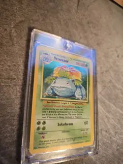 Pokemon TCG Venusaur Holo Base Set 15/102 Good Condition Ungraded - Image 4