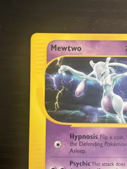 2002 Pokemon TCG Mewtwo Expedition 56/165 Regular Rare NM/LP - Image 3