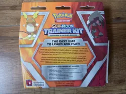 Lycanroc & Alolan Raichu Trainer Kit Sun & Moon Starter Set TCG 2016 Pokemon New - Image 2