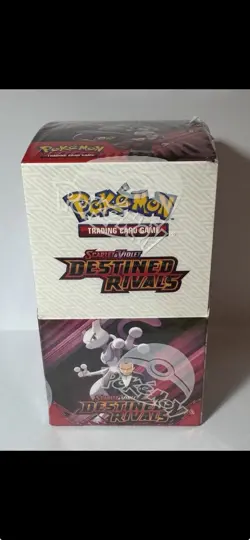 Pokemon TCG✅Scarlet & Violet Destined Rivals Half Booster Box 18 Packs Sealed ✅ - Image 1