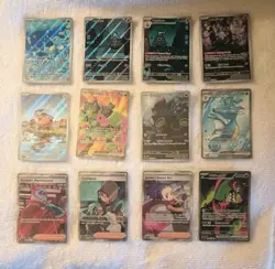 (12) Pokemon Shrouded Fable, Secret Rare Lot, Special Illustration, Pack Fresh. - Image 1