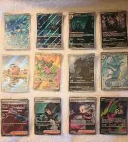 (12) Pokemon Shrouded Fable, Secret Rare Lot, Special Illustration, Pack Fresh. - Image 2