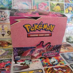 Pokemon TCG Sword & Shield Fusion Strike Booster Box **EMPTY/OPENED ** - Image 1