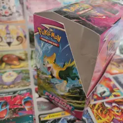 Pokemon TCG Sword & Shield Fusion Strike Booster Box **EMPTY/OPENED ** - Image 4