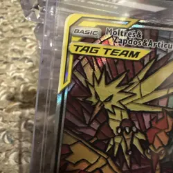 2016 POKEMON SM BLACK STAR PROMOS #SM210 MOLTRES ZAPDOS ARTICUNO GX TAG TEAM - Image 3