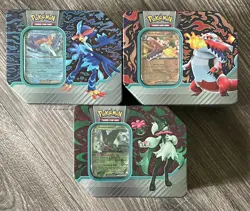 Pokemon Paldea Partners Tins Lot of 3 - Brand New Sealed - Image 1