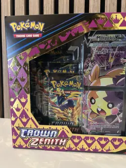Pokemon TCG: Crown Zenith Morpeko V-UNION Premium Playmat Collection Sealed - Image 3