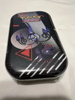 Pokemon Sealed New Unova Mini Tin Chandelure And Zorua White Flare Black Bolt - Image 1