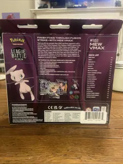 Pokemon League Battle Deck Mew VMAX Dice Set with Condition Markers - Image 2
