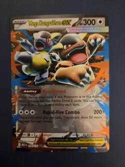 MEGA KANGASKHAN EX 104/132 MEGA EVOLUTION 2025 ME01 HOLO POKEMON - Image 1