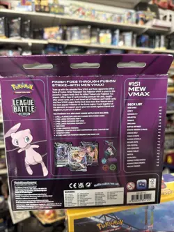 Pokemon Mew VMAX League Battle Deck New Factory Sealed - Image 2