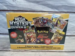 NEW! POKEMON 2025 MEGA MYSTERY POWER BOX MEIJER EXCLUSIVE - SEALED - Image 1