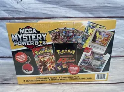NEW! POKEMON 2025 MEGA MYSTERY POWER BOX MEIJER EXCLUSIVE - SEALED - Image 4