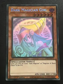 Dark Magician Girl GFP2-EN177 Ghost Rare 1st Edition Near Mint Yugioh - Image 1