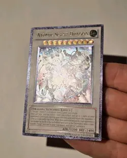 Yugioh Atomic Scrap Dragon STOR-EN043 Ultimate Rare VLP - Image 3