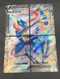 Pokemon TCG Promo Cards SWSH 155-158 Greninja V-UNION Full Set Of 4 *NM* - Image 1