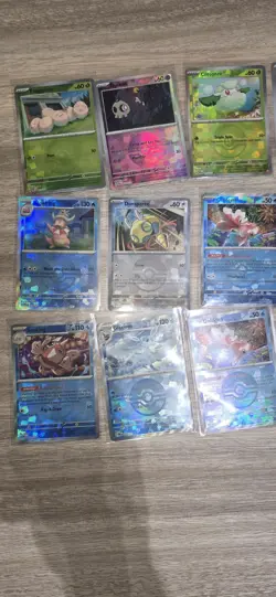 Pokemon Prismatic Evolutions Pokeball Reverse 18 Card Lot - Image 2